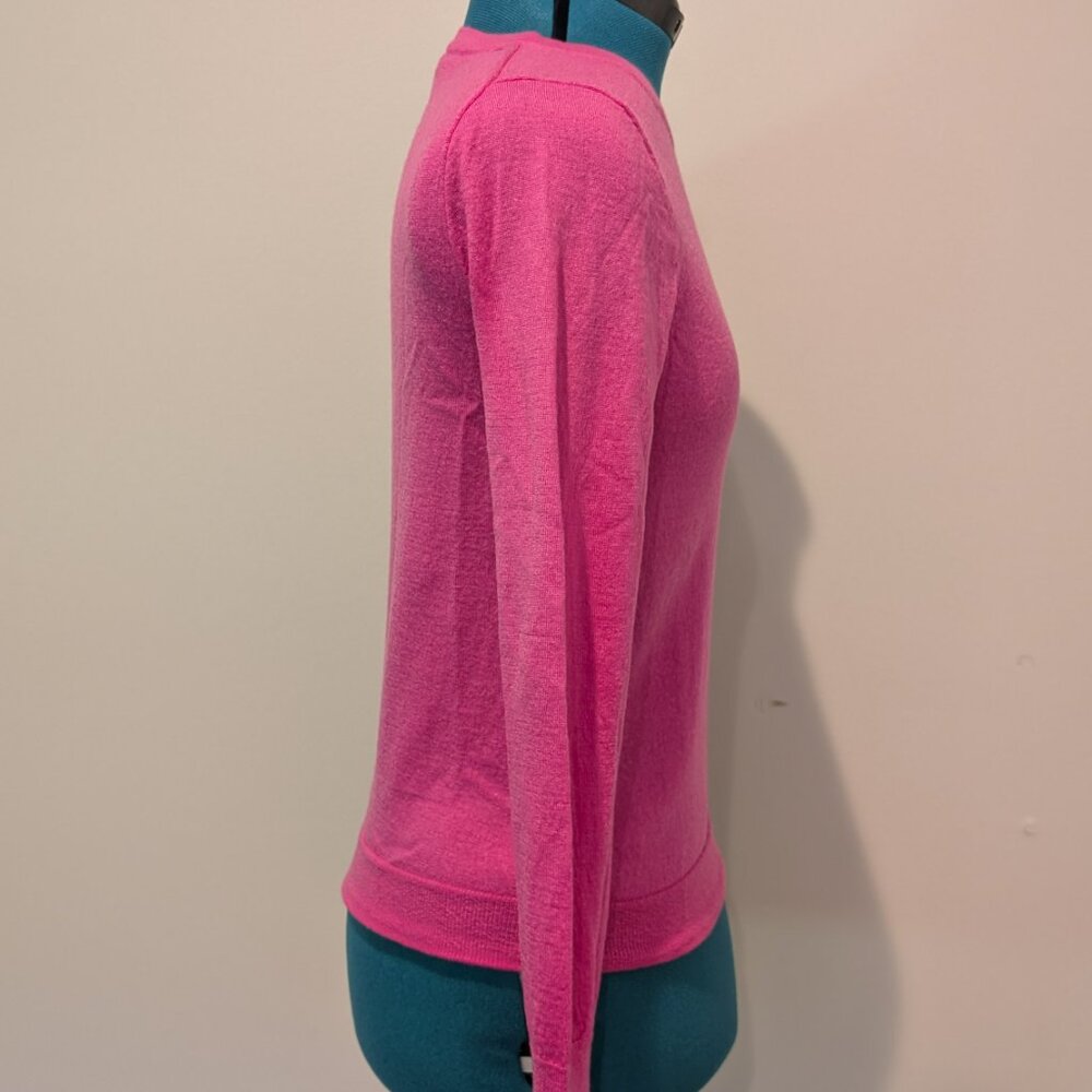 J Crew Reimagined Long Sleeve Merino Wool Sweater, Size S - Picture 2 of 3